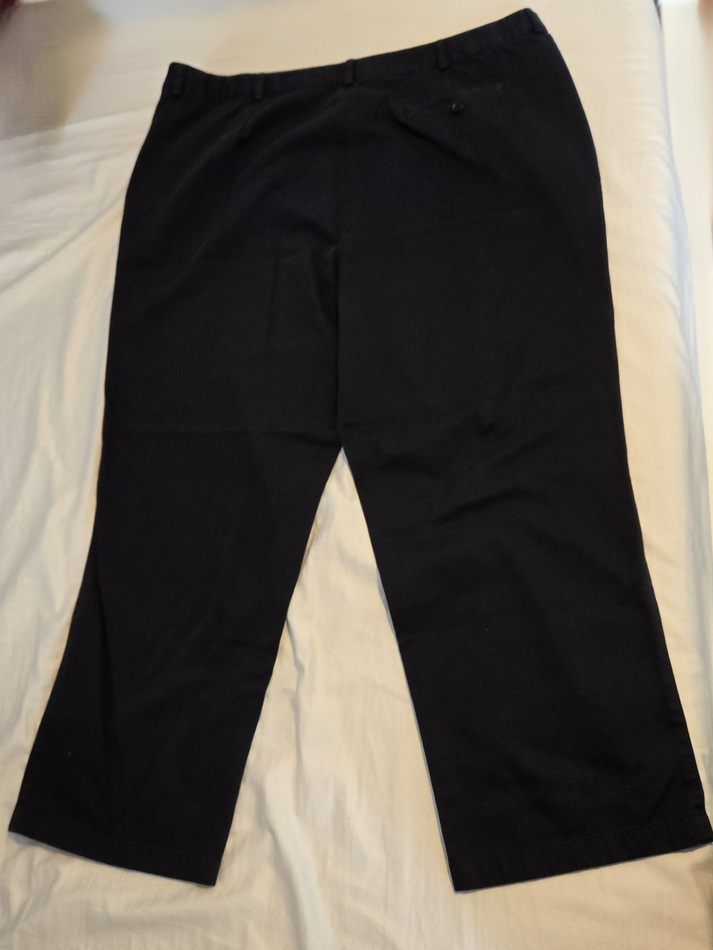 L.L. Bean Women's Classic Fit Stretchy Black Pants in Size 20 Petite